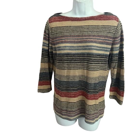 Ralph Lauren Linen Sweater Women’s Large - Picture 1 of 7